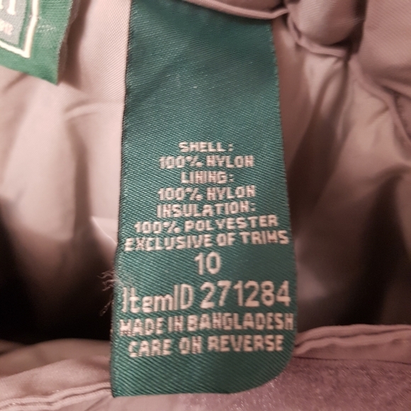 L.L. Bean boys size 10 Cold Buster snow pants, gray, NWT these are warm - Picture 5 of 5